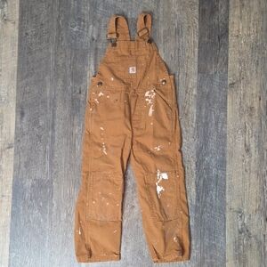 Carhartt Tan Kids Overalls